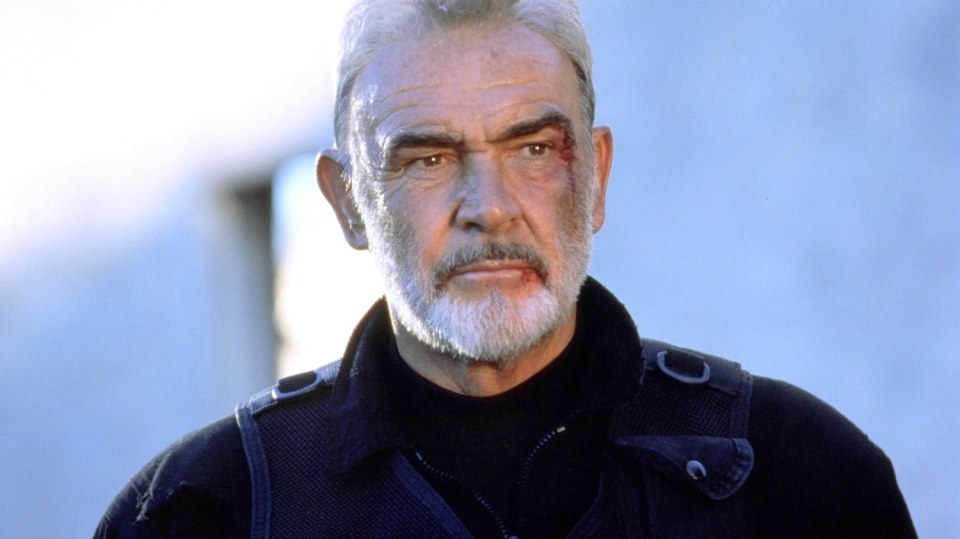 Sean Connery ve filmu Skála